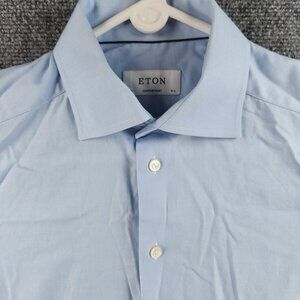Eton Light Blue Casual Button Down Shirt